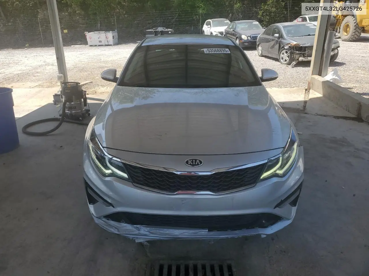 2020 Kia Optima Lx VIN: 5XXGT4L32LG425726 Lot: 53568895