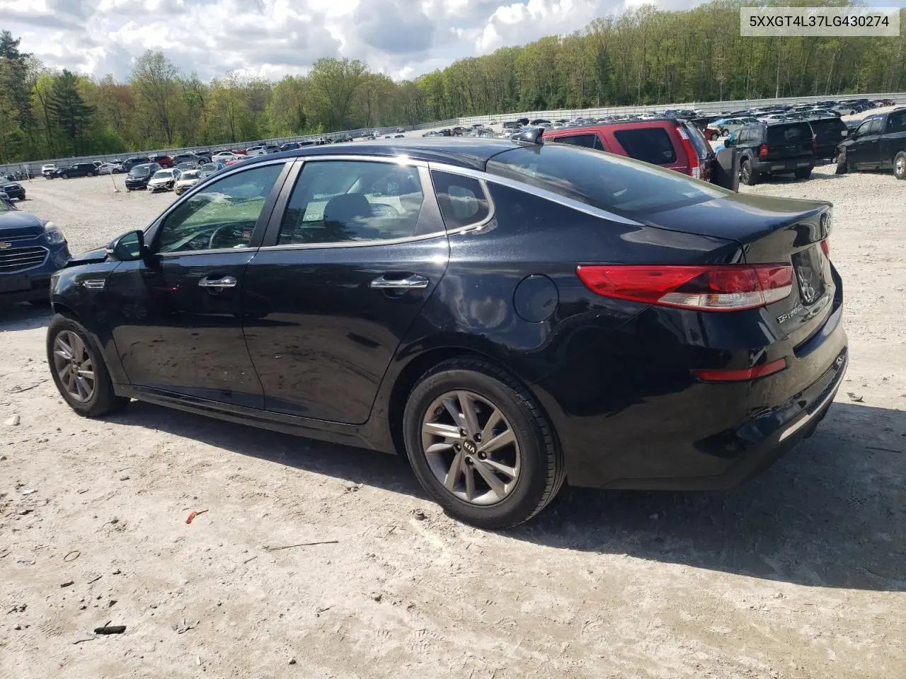 2020 Kia Optima Lx VIN: 5XXGT4L37LG430274 Lot: 56072945