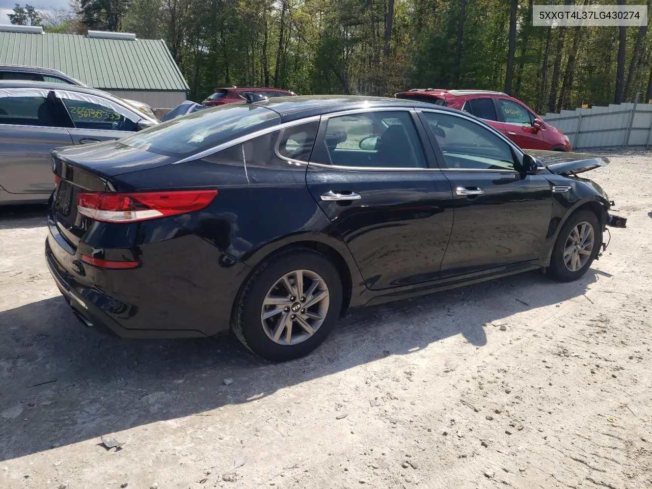 2020 Kia Optima Lx VIN: 5XXGT4L37LG430274 Lot: 56072945