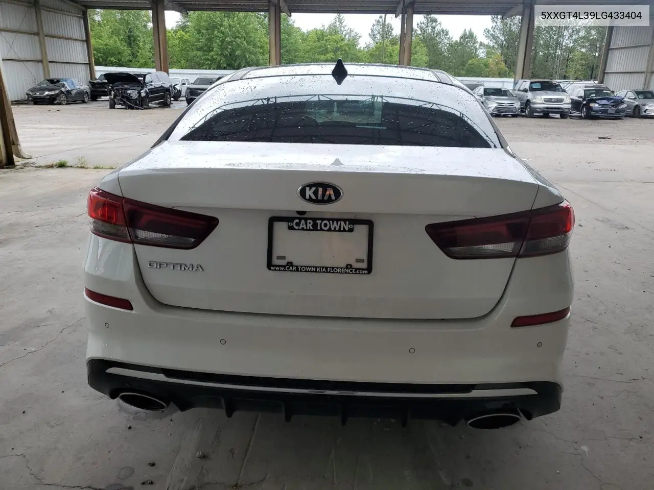 2020 Kia Optima Lx VIN: 5XXGT4L39LG433404 Lot: 56580825