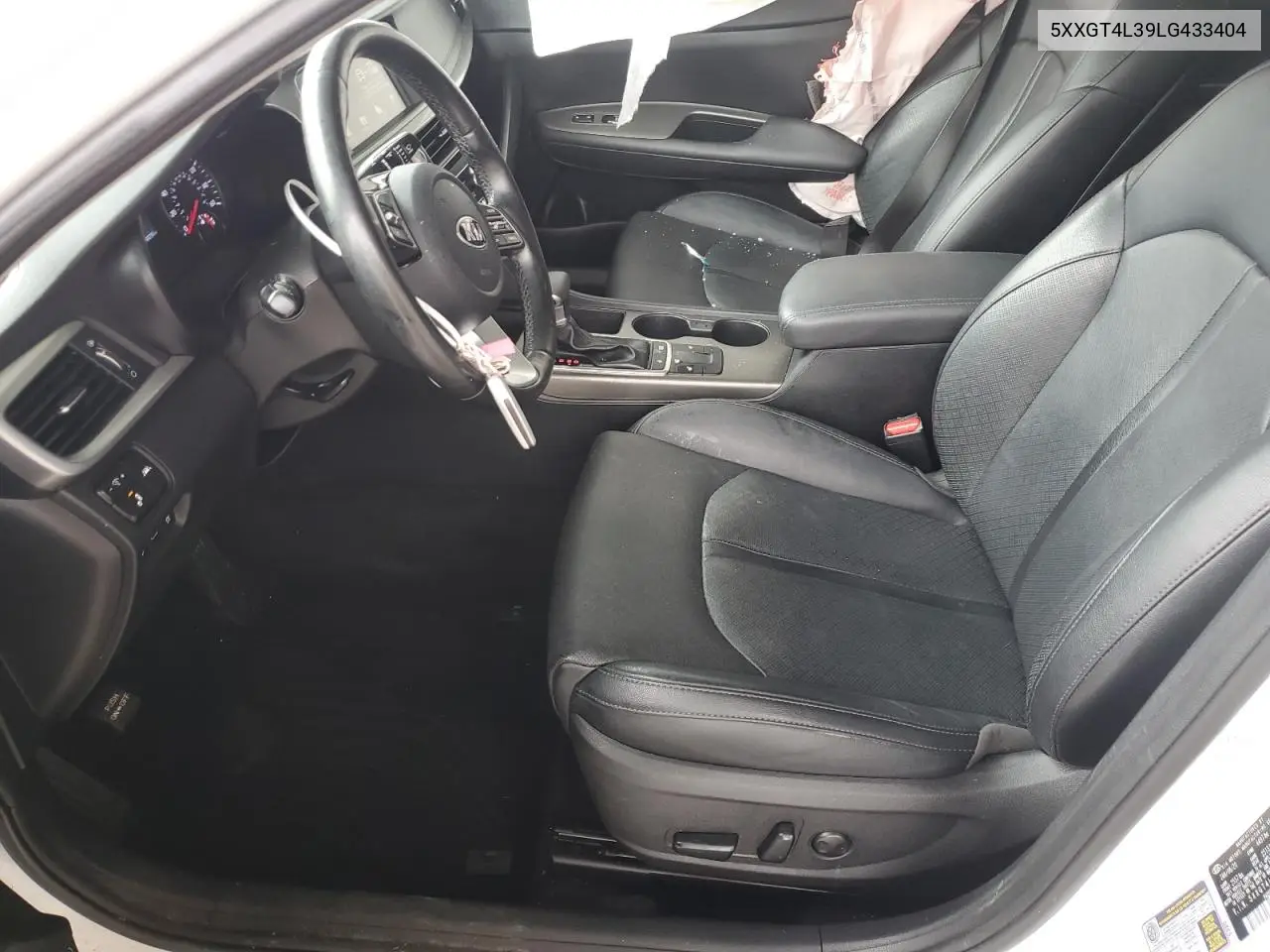 2020 Kia Optima Lx VIN: 5XXGT4L39LG433404 Lot: 56580825