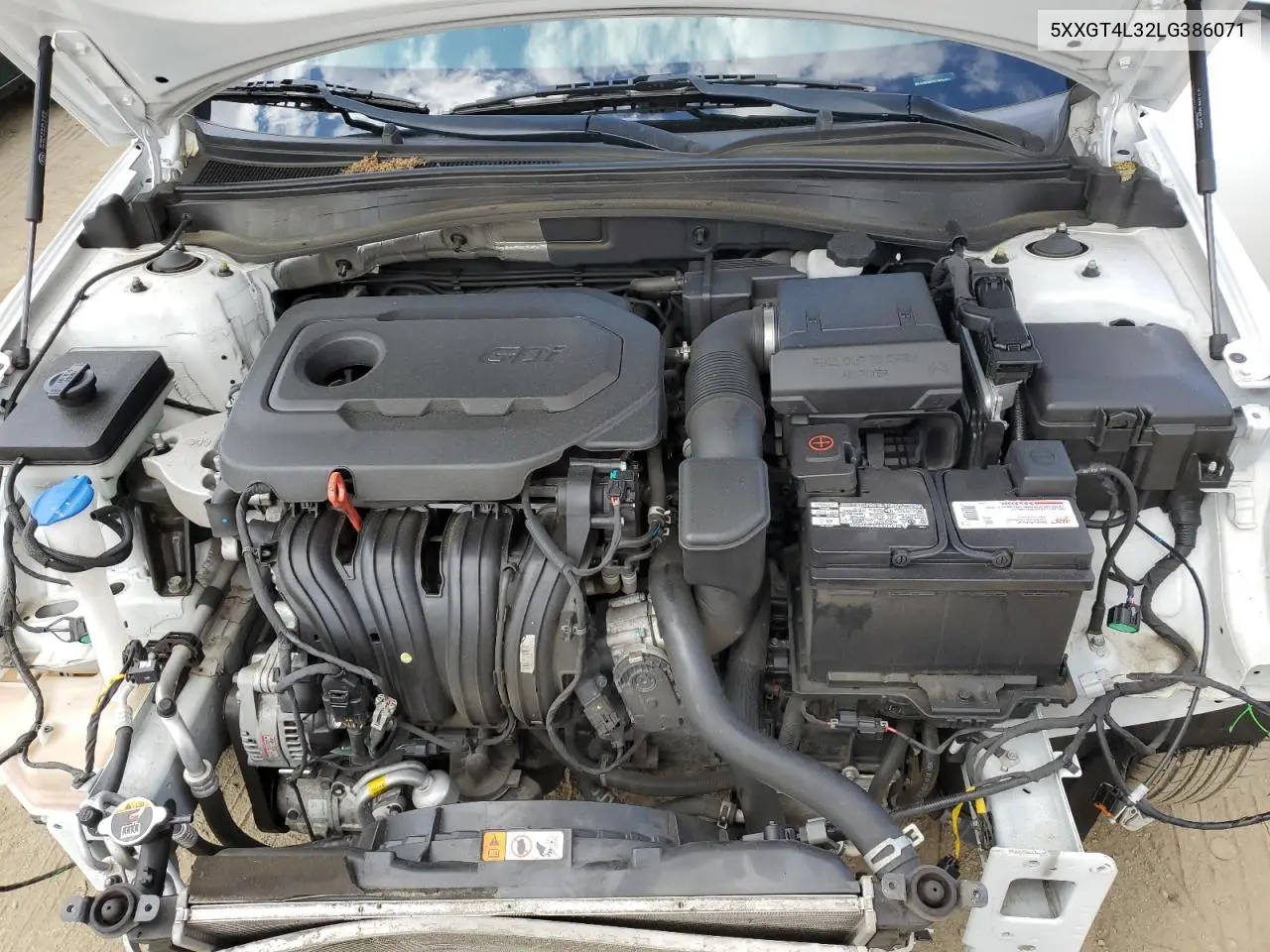 2020 Kia Optima Lx VIN: 5XXGT4L32LG386071 Lot: 56943615