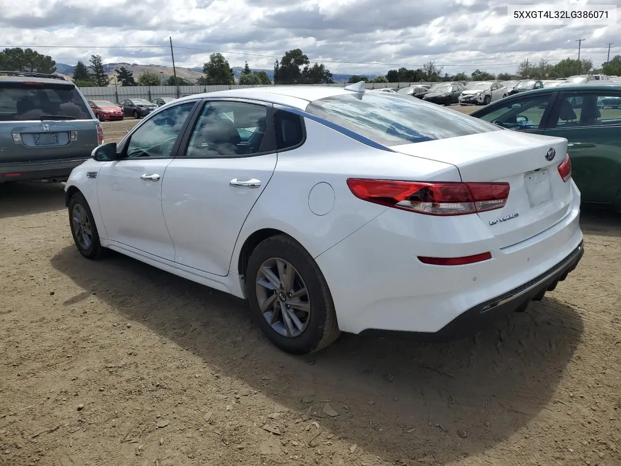 2020 Kia Optima Lx VIN: 5XXGT4L32LG386071 Lot: 56943615