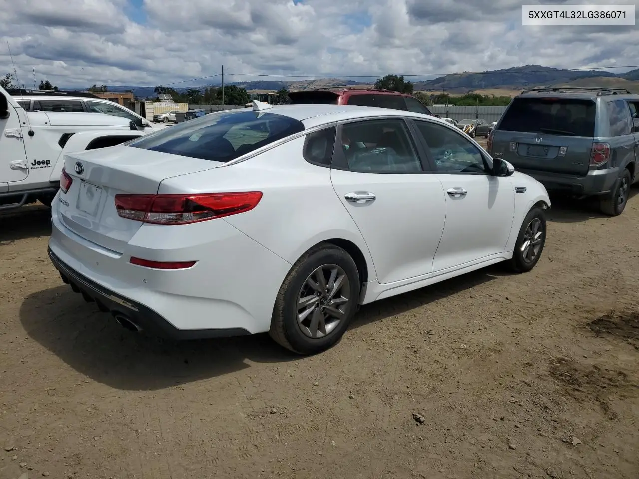 2020 Kia Optima Lx VIN: 5XXGT4L32LG386071 Lot: 56943615