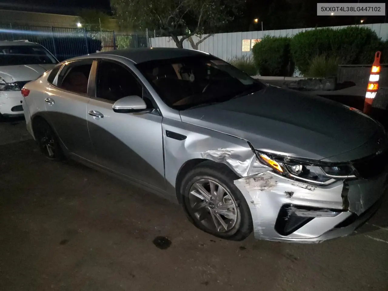 2020 Kia Optima Lx VIN: 5XXGT4L38LG447102 Lot: 57364275