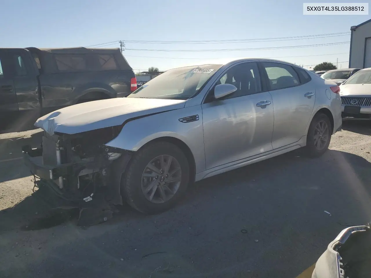 2020 Kia Optima Lx VIN: 5XXGT4L35LG388512 Lot: 57844485