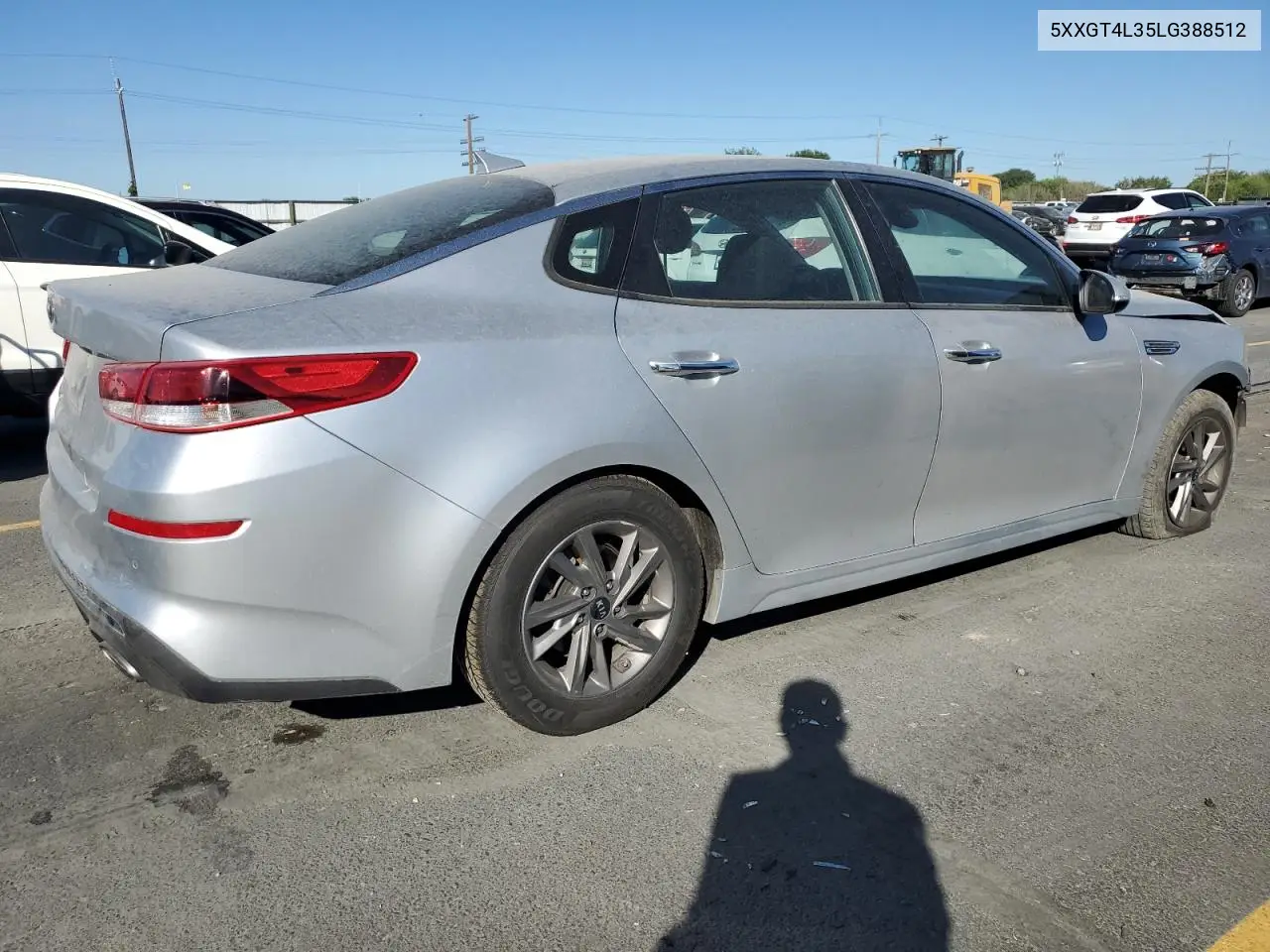 2020 Kia Optima Lx VIN: 5XXGT4L35LG388512 Lot: 57844485