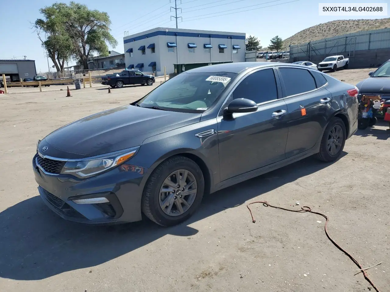 2020 Kia Optima Lx VIN: 5XXGT4L34LG402688 Lot: 60085895