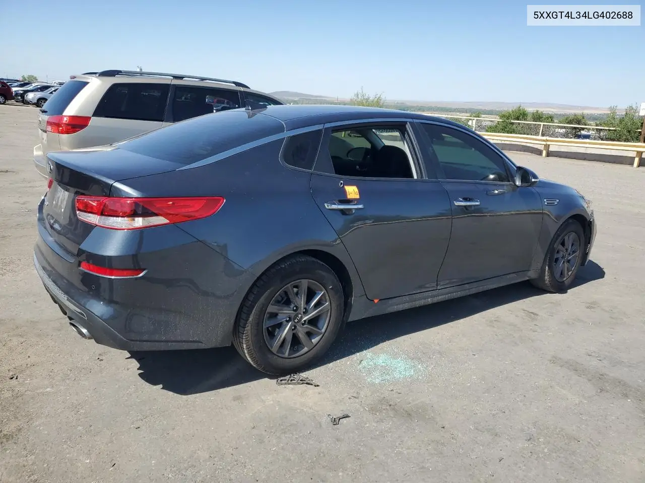 2020 Kia Optima Lx VIN: 5XXGT4L34LG402688 Lot: 60085895
