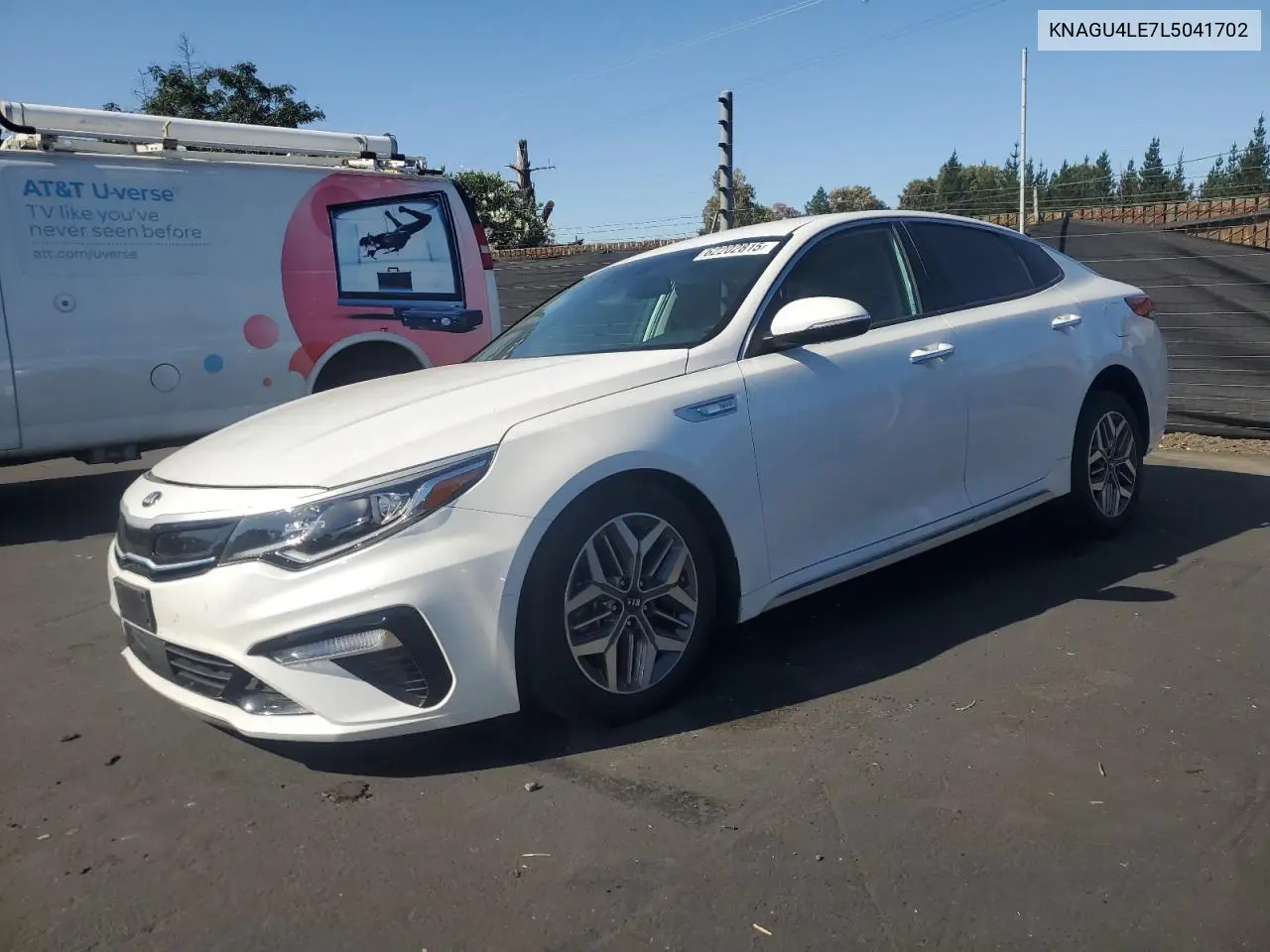 2020 Kia Optima Hybrid Ex VIN: KNAGU4LE7L5041702 Lot: 62202815