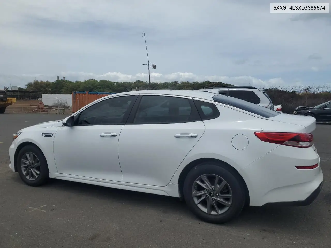 2020 Kia Optima Lx VIN: 5XXGT4L3XLG386674 Lot: 62614095