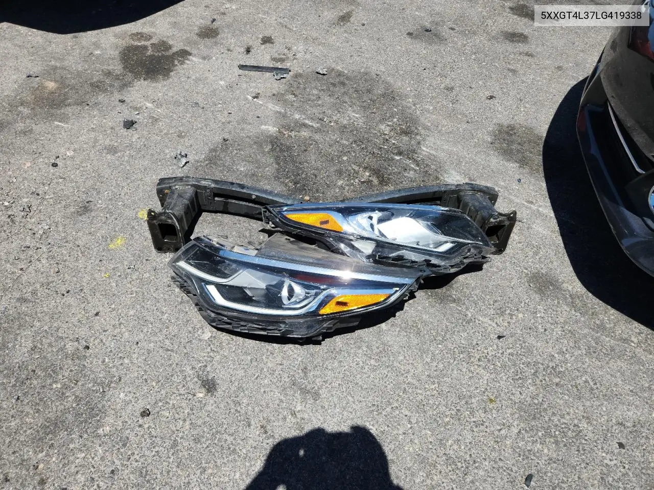2020 Kia Optima Lx VIN: 5XXGT4L37LG419338 Lot: 62712395