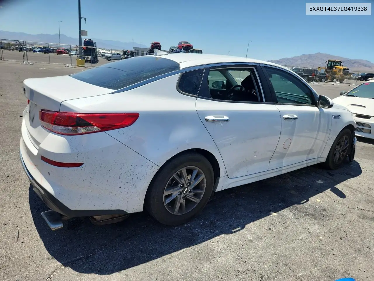 2020 Kia Optima Lx VIN: 5XXGT4L37LG419338 Lot: 62712395
