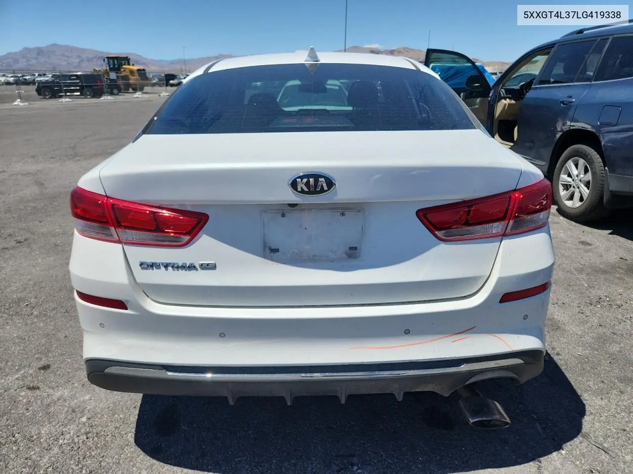 2020 Kia Optima Lx VIN: 5XXGT4L37LG419338 Lot: 62712395