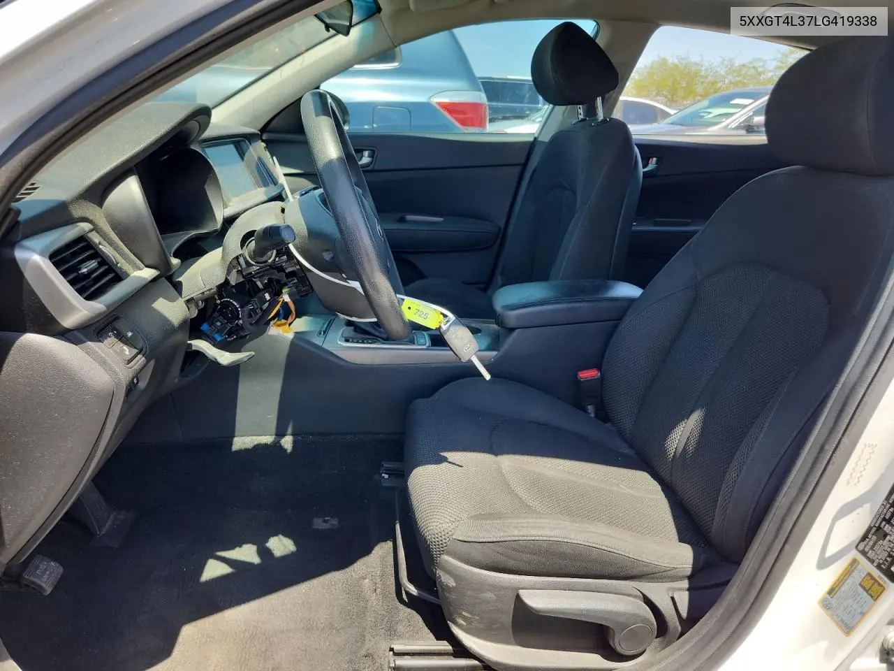 2020 Kia Optima Lx VIN: 5XXGT4L37LG419338 Lot: 62712395