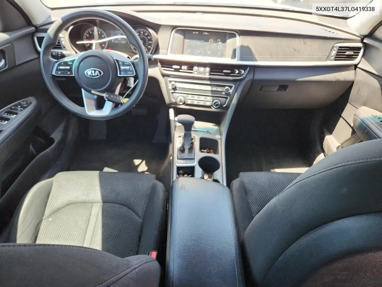 2020 Kia Optima Lx VIN: 5XXGT4L37LG419338 Lot: 62712395