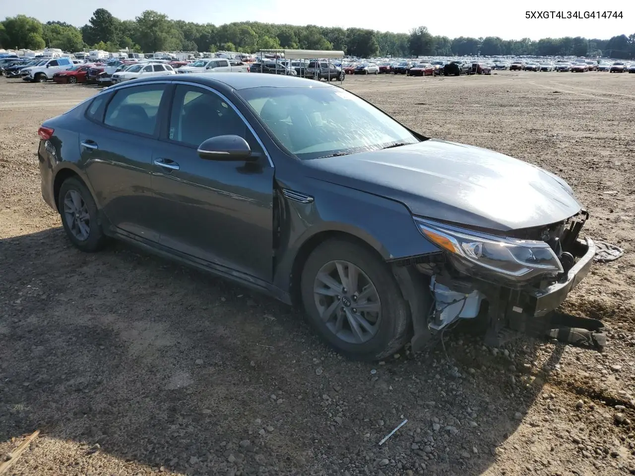 2020 Kia Optima Lx VIN: 5XXGT4L34LG414744 Lot: 62845255