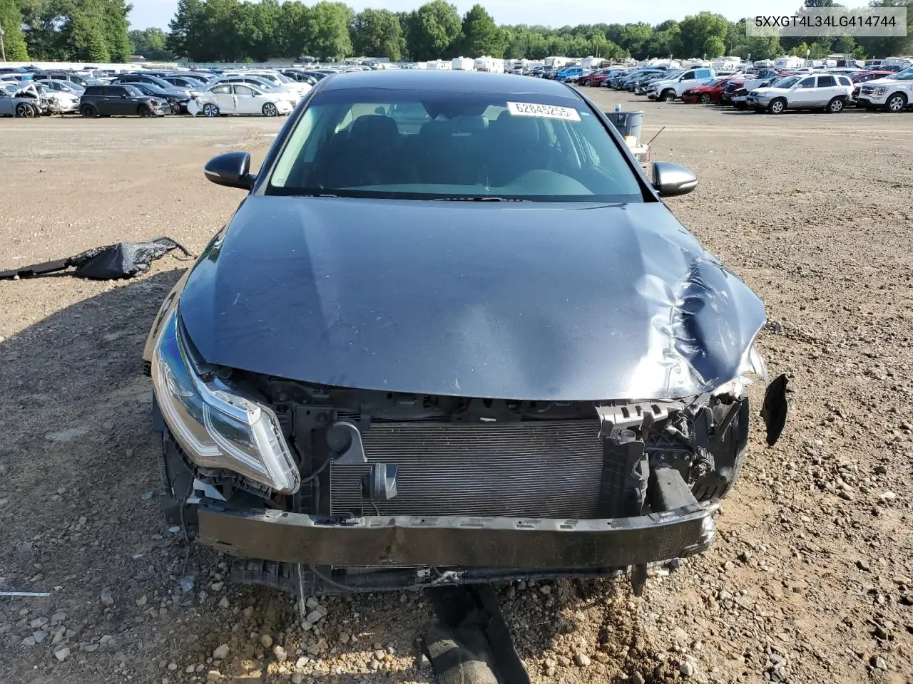 2020 Kia Optima Lx VIN: 5XXGT4L34LG414744 Lot: 62845255