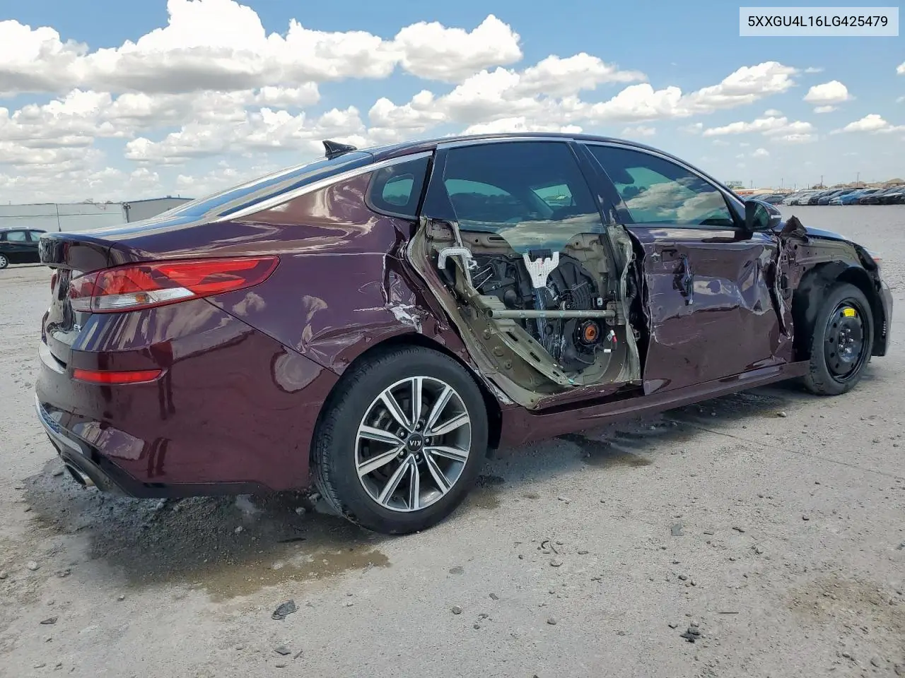 2020 Kia Optima Ex VIN: 5XXGU4L16LG425479 Lot: 63015785