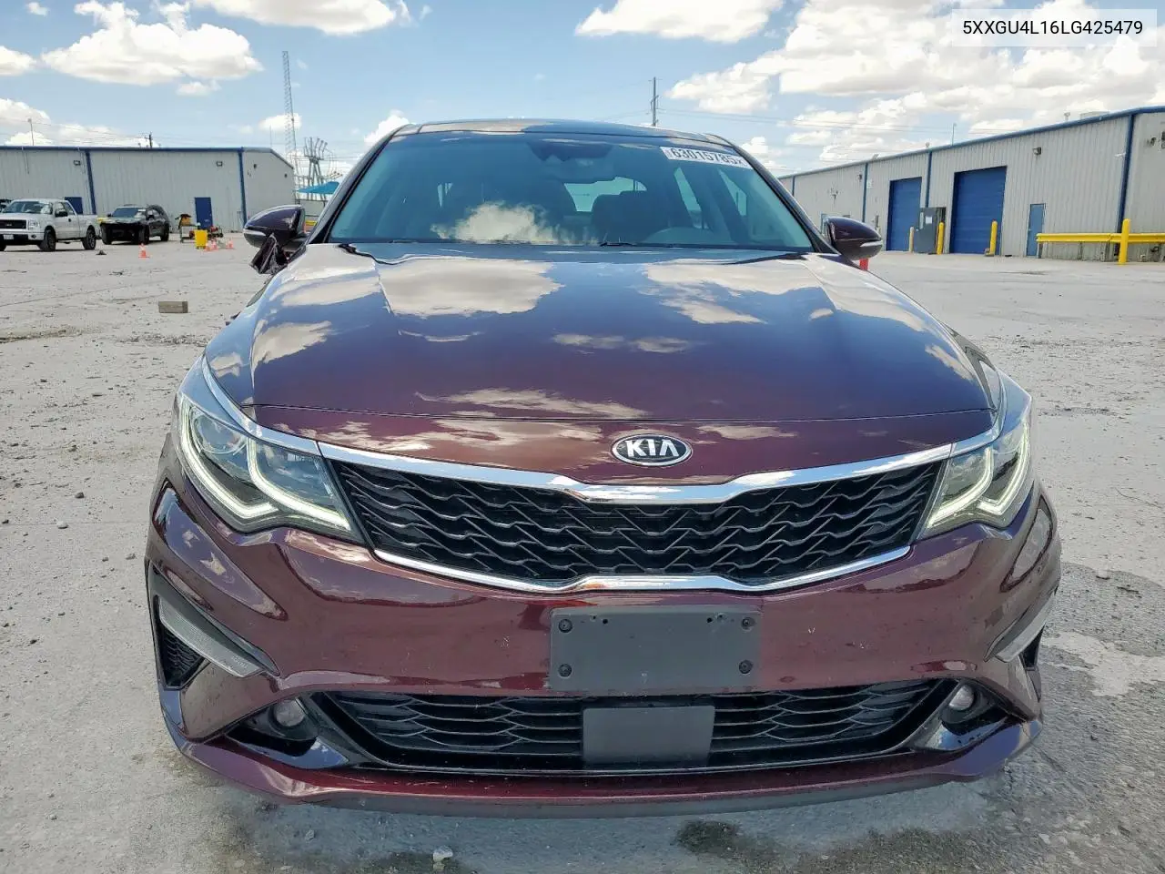 2020 Kia Optima Ex VIN: 5XXGU4L16LG425479 Lot: 63015785