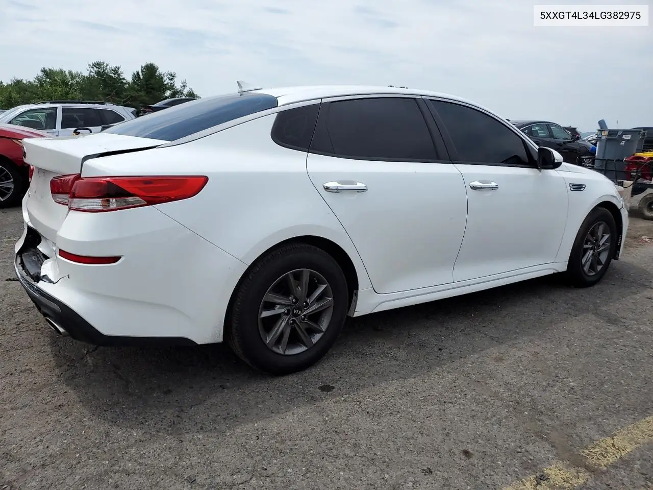 2020 Kia Optima Lx VIN: 5XXGT4L34LG382975 Lot: 63025465