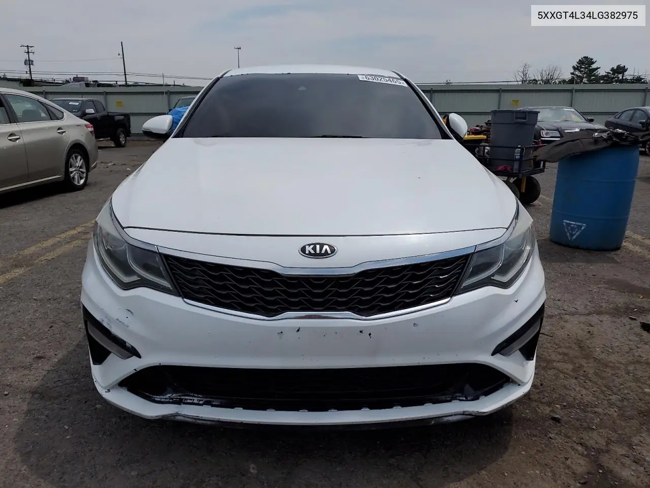 2020 Kia Optima Lx VIN: 5XXGT4L34LG382975 Lot: 63025465