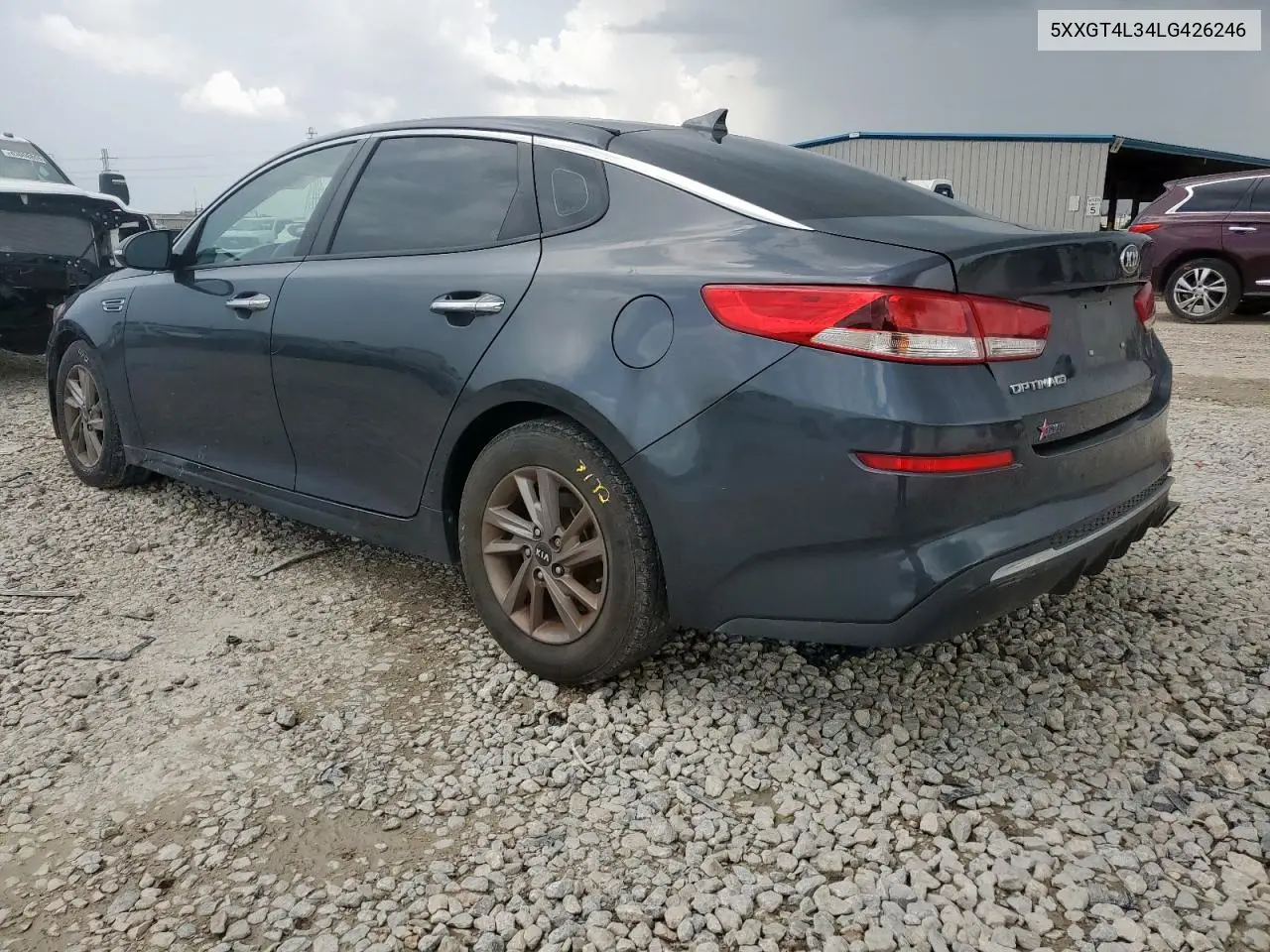 2020 Kia Optima Lx VIN: 5XXGT4L34LG426246 Lot: 63050195