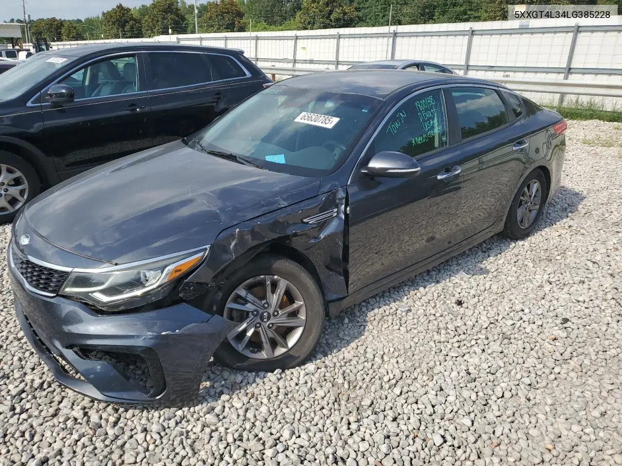 2020 Kia Optima Lx VIN: 5XXGT4L34LG385228 Lot: 65630785