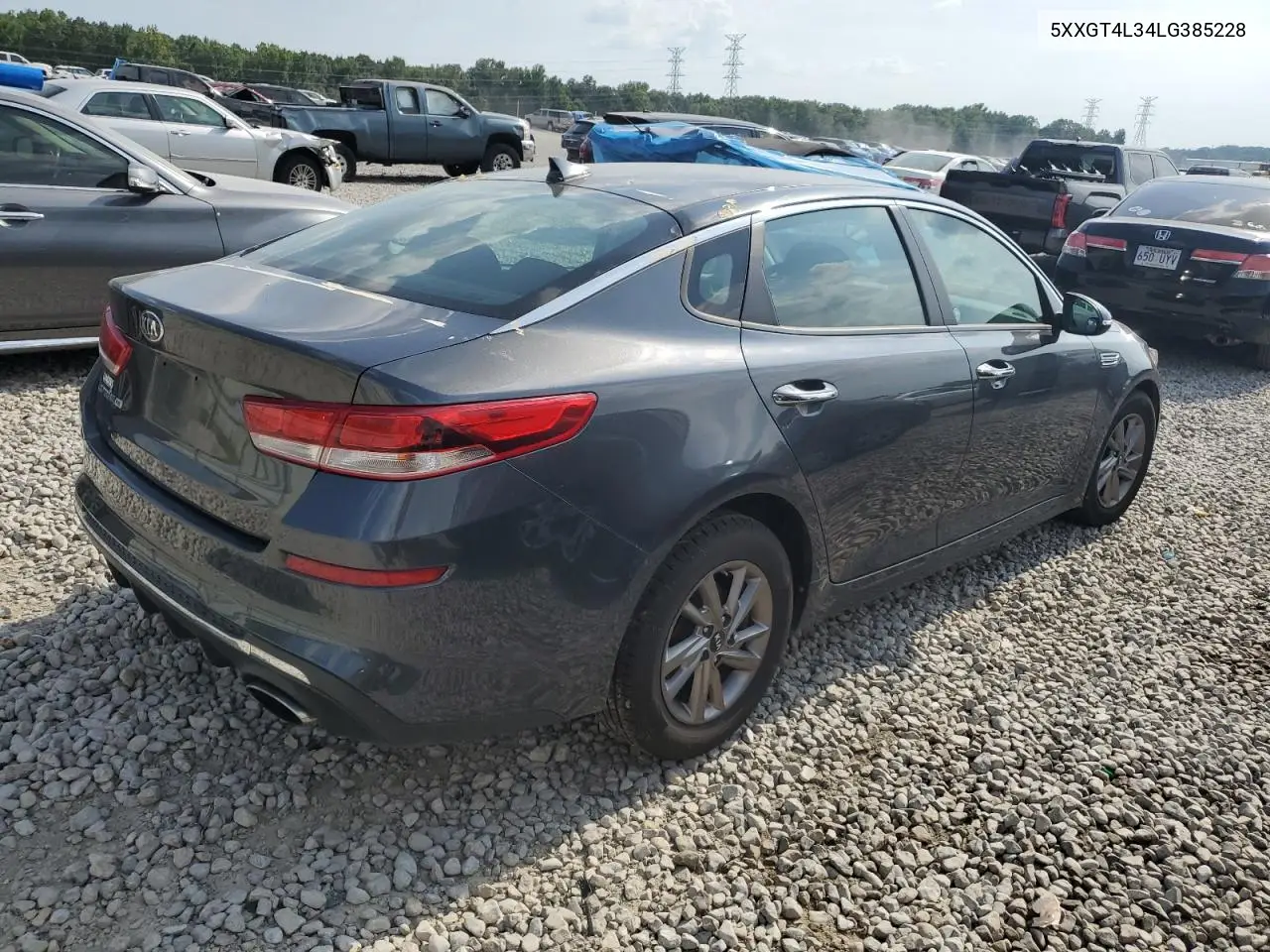 2020 Kia Optima Lx VIN: 5XXGT4L34LG385228 Lot: 65630785