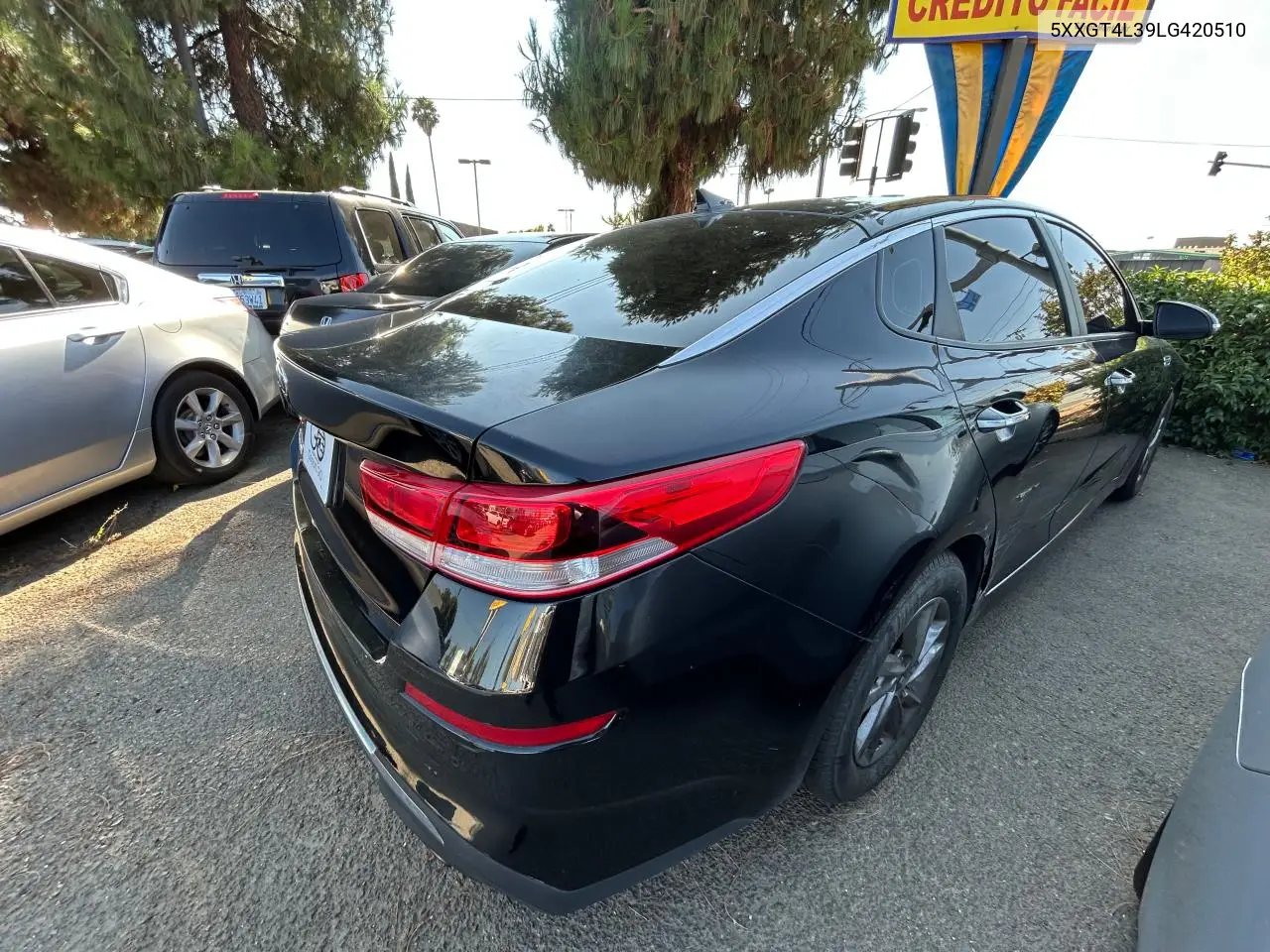 2020 Kia Optima Lx VIN: 5XXGT4L39LG420510 Lot: 66362365