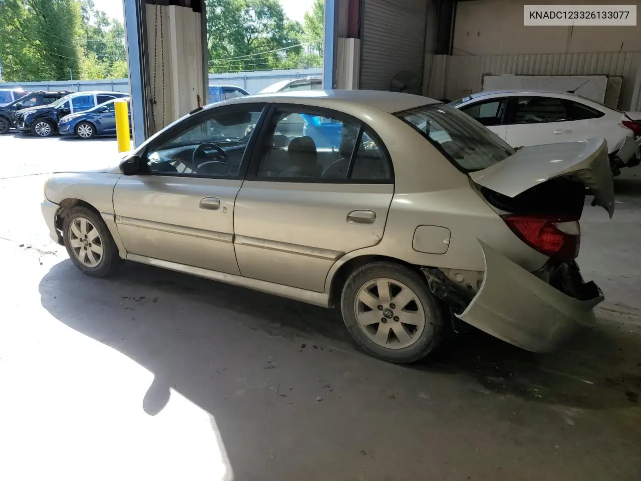 2002 Kia Rio VIN: KNADC123326133077 Lot: 52427975