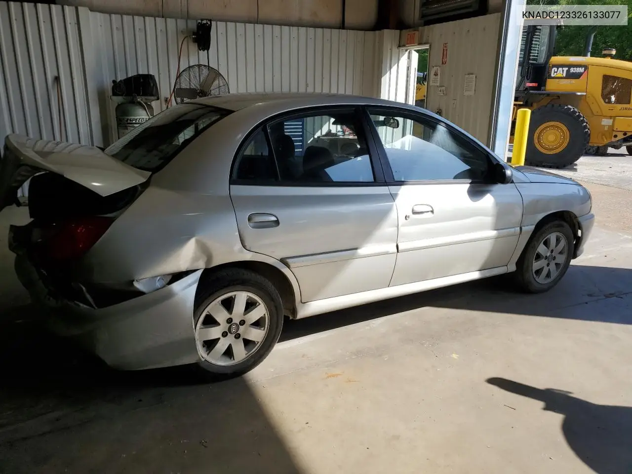2002 Kia Rio VIN: KNADC123326133077 Lot: 52427975