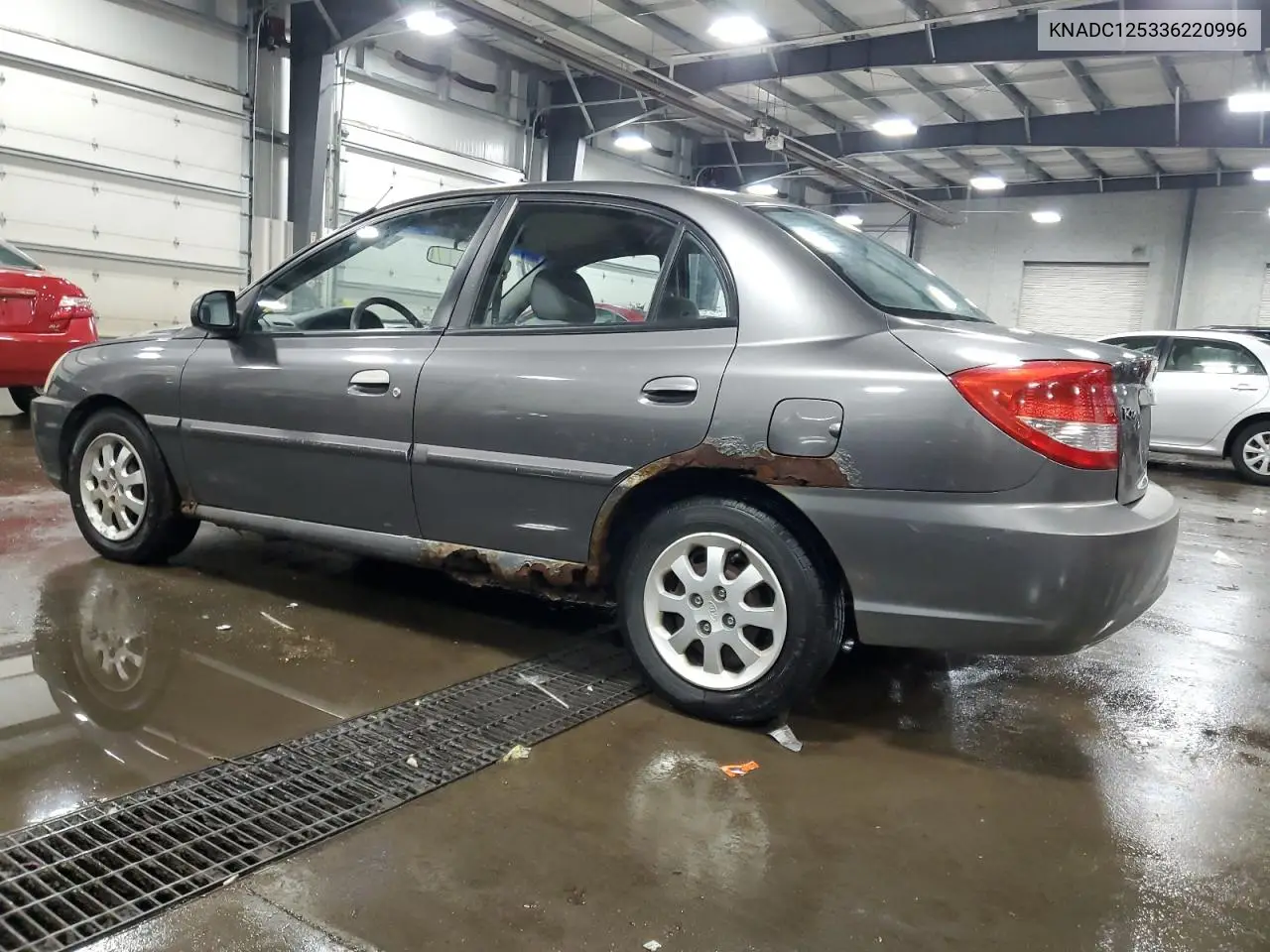 2003 Kia Rio VIN: KNADC125336220996 Lot: 59165725