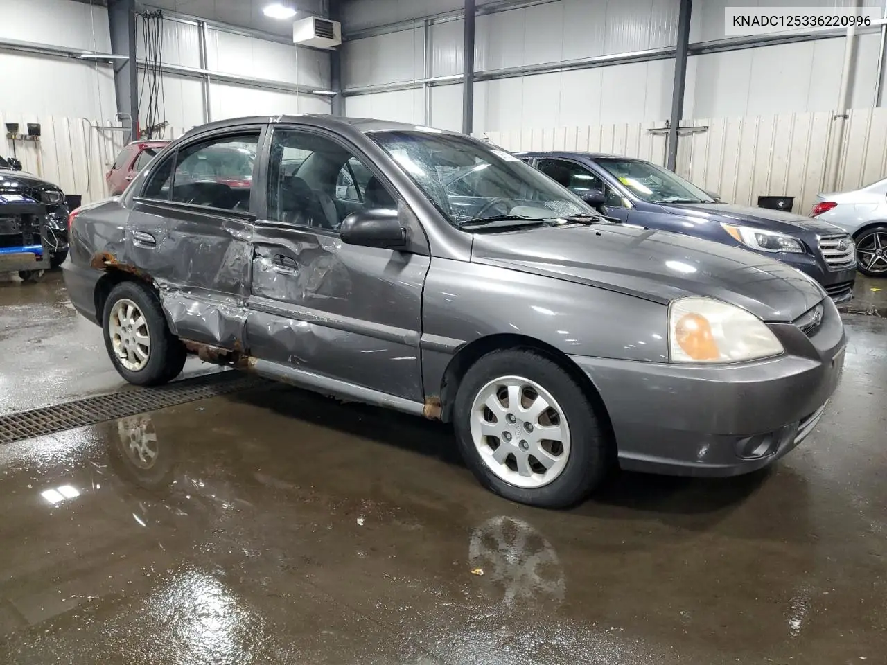 2003 Kia Rio VIN: KNADC125336220996 Lot: 59165725