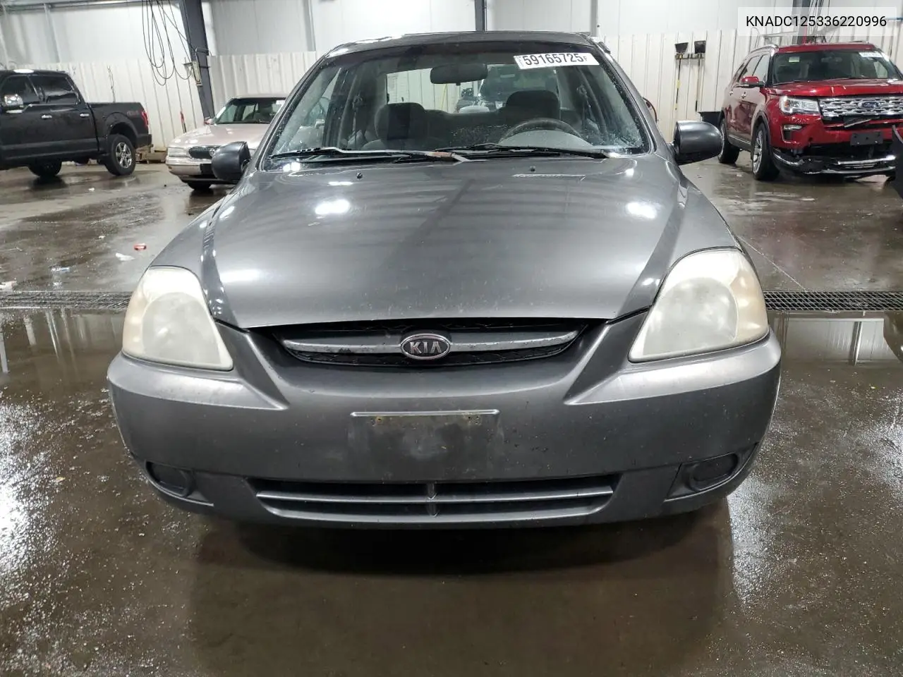 2003 Kia Rio VIN: KNADC125336220996 Lot: 59165725