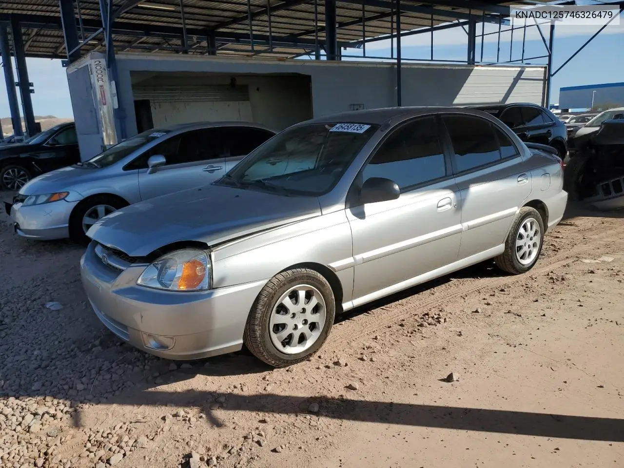 2004 Kia Rio VIN: KNADC125746326479 Lot: 46458135