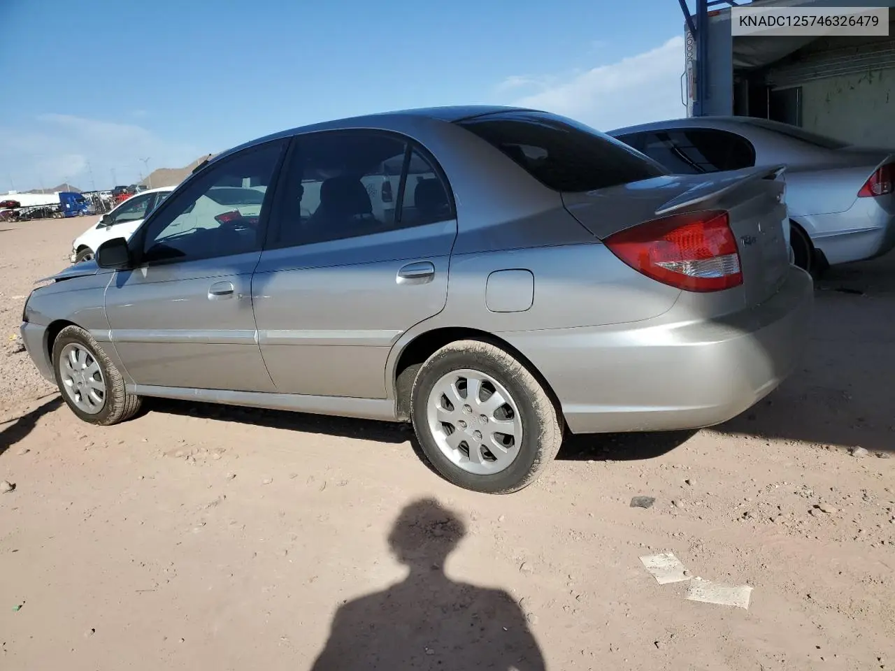 2004 Kia Rio VIN: KNADC125746326479 Lot: 46458135