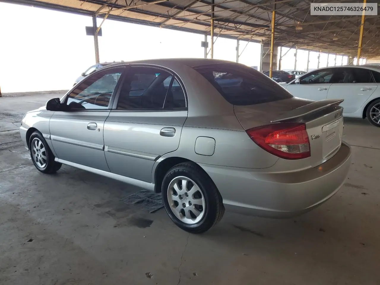 2004 Kia Rio VIN: KNADC125746326479 Lot: 63055165