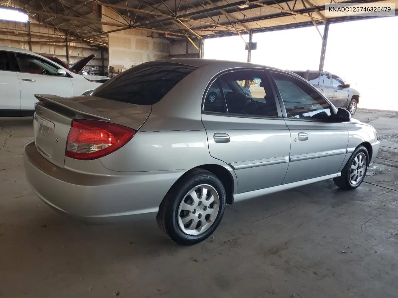2004 Kia Rio VIN: KNADC125746326479 Lot: 63055165