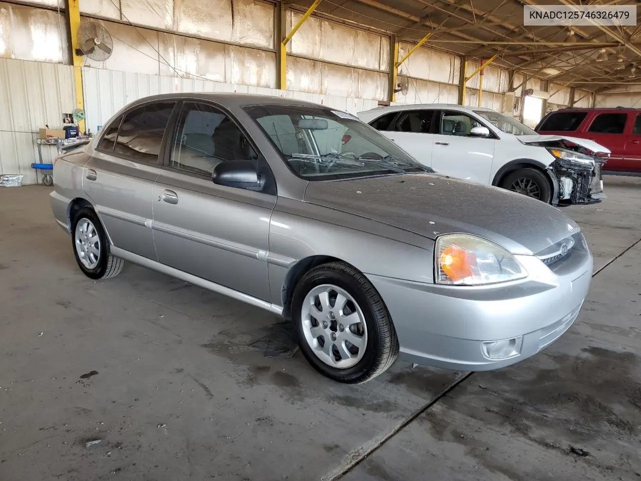 2004 Kia Rio VIN: KNADC125746326479 Lot: 63055165