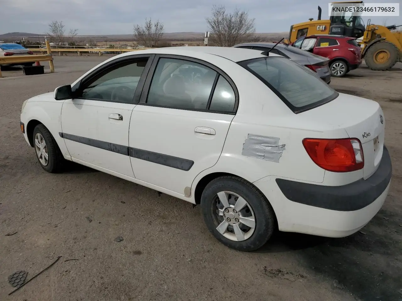 2006 Kia Rio VIN: KNADE123466179632 Lot: 44707265