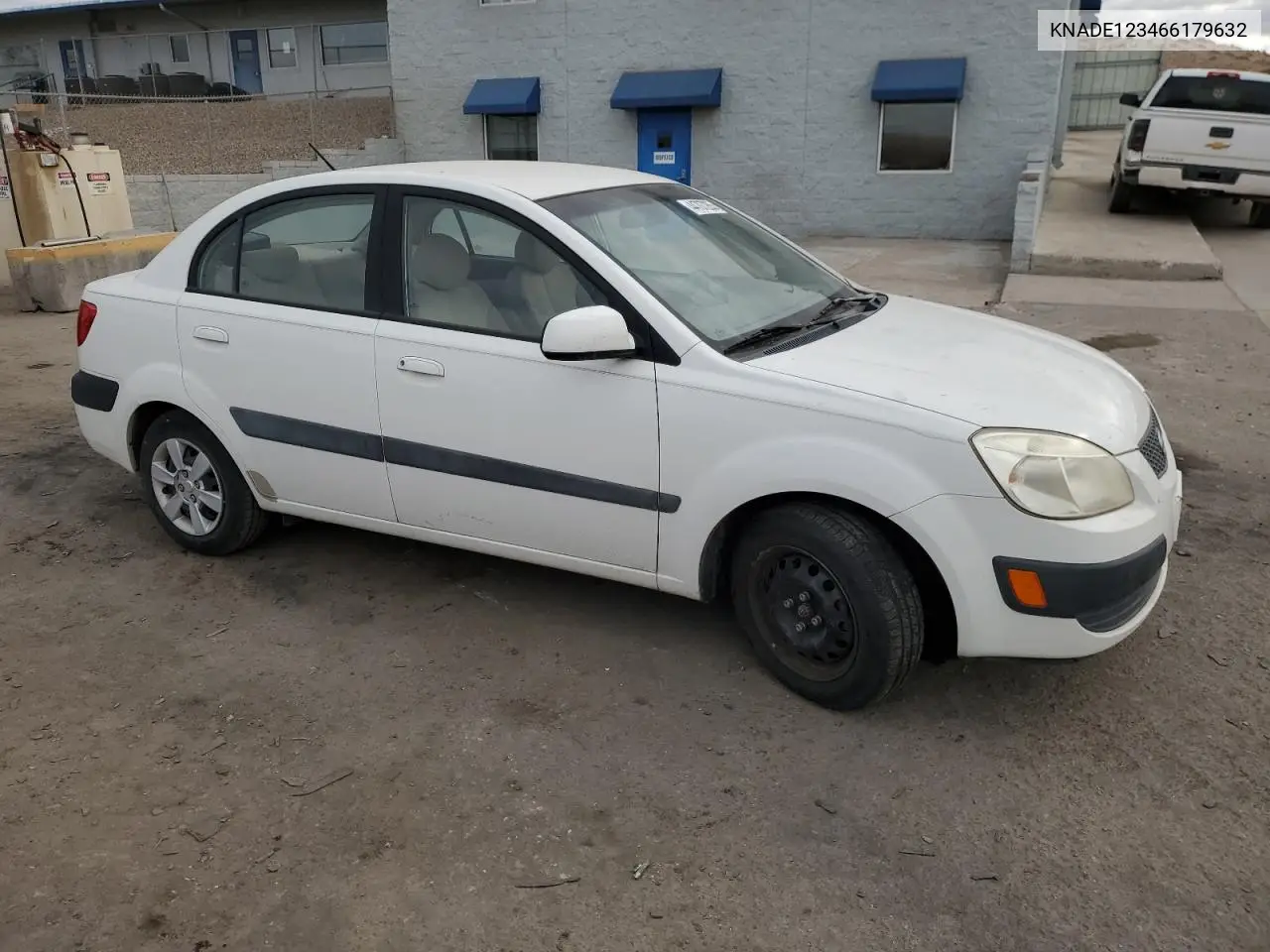 2006 Kia Rio VIN: KNADE123466179632 Lot: 44707265