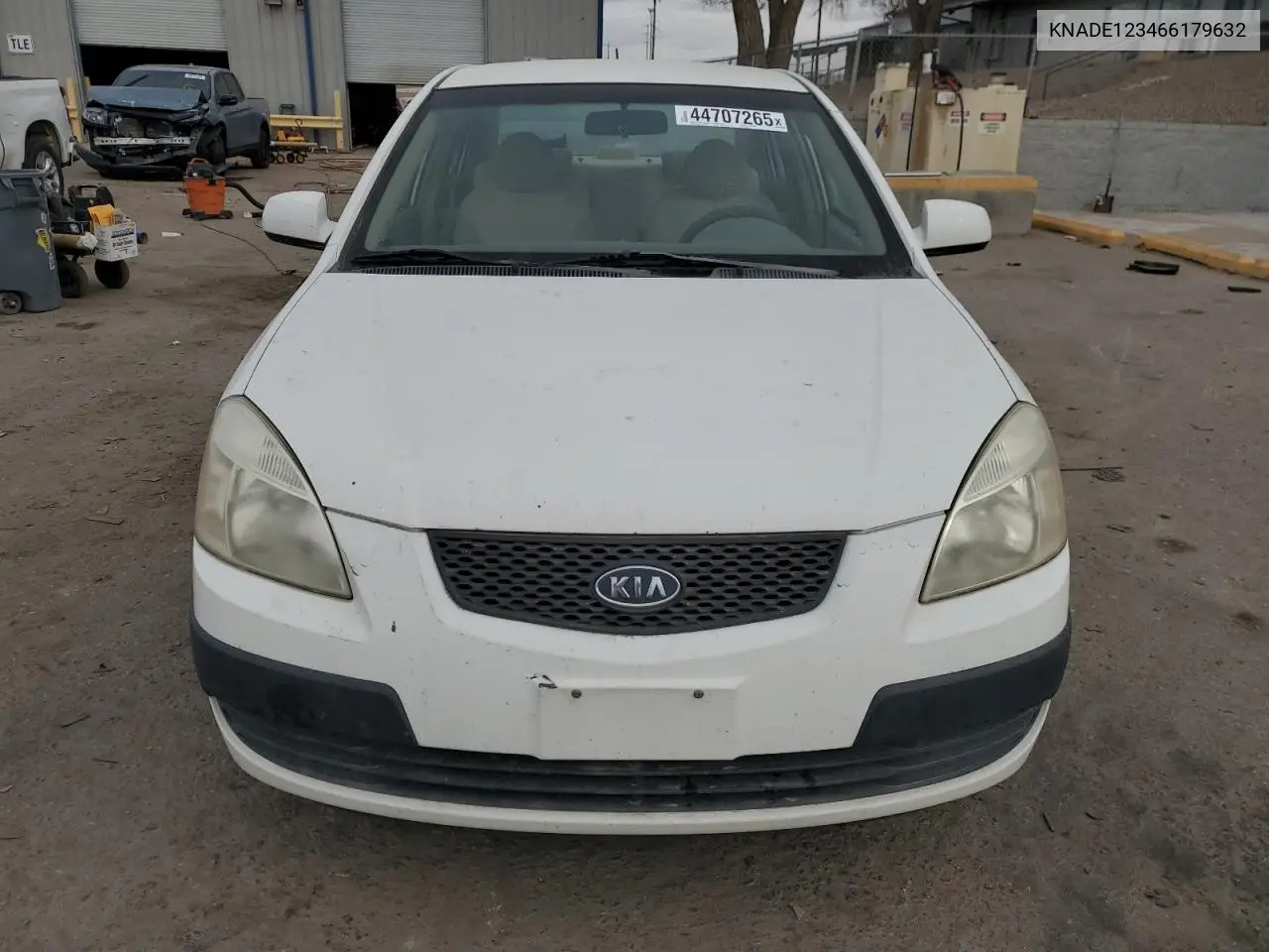 2006 Kia Rio VIN: KNADE123466179632 Lot: 44707265