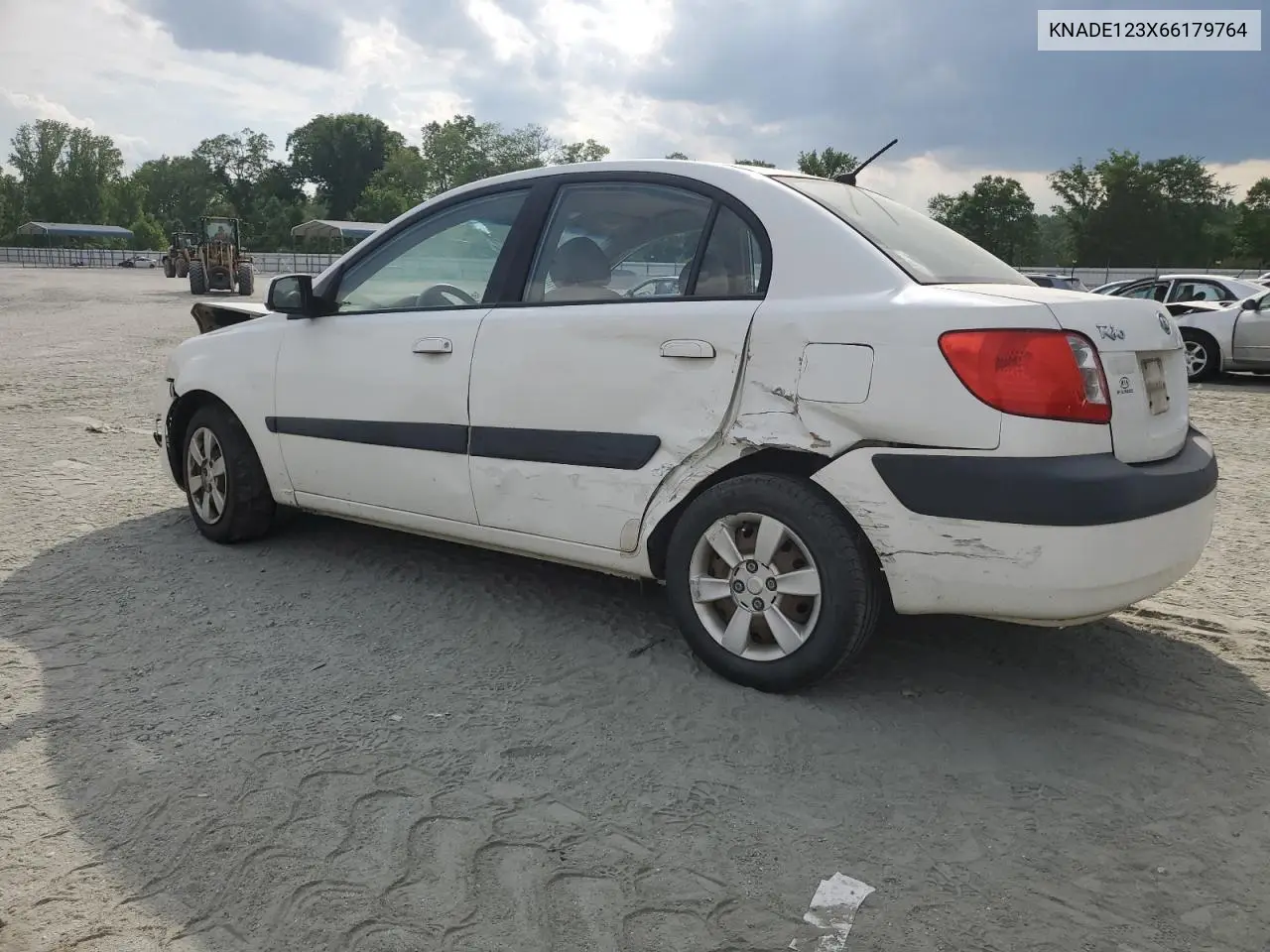 2006 Kia Rio VIN: KNADE123X66179764 Lot: 57802115