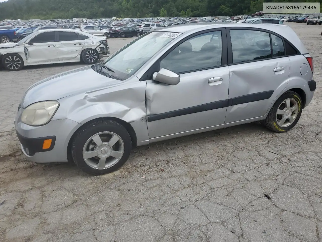 2006 Kia Rio 5 VIN: KNADE163166179436 Lot: 61344065