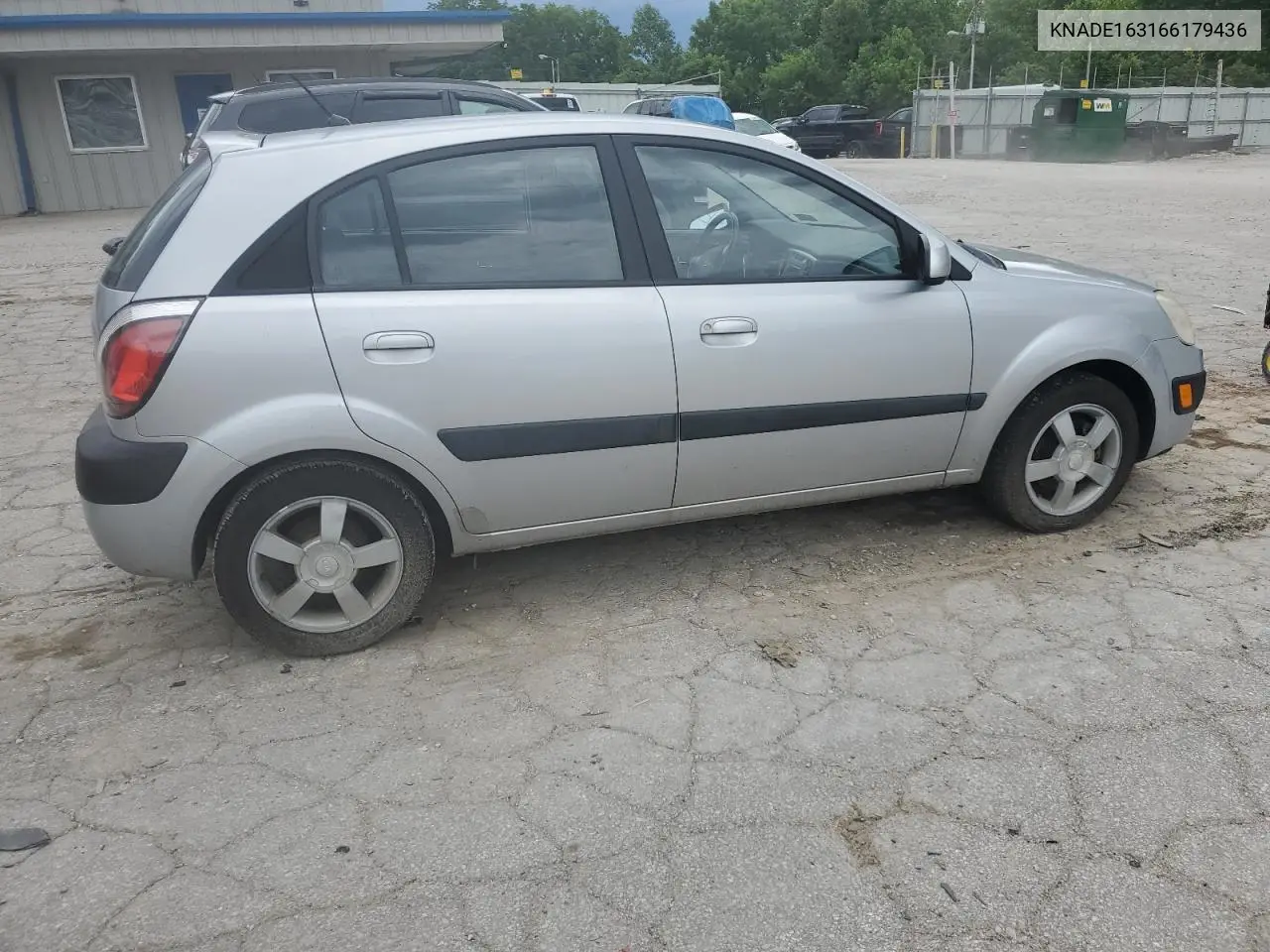 2006 Kia Rio 5 VIN: KNADE163166179436 Lot: 61344065