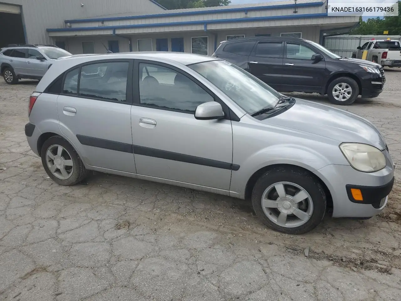 2006 Kia Rio 5 VIN: KNADE163166179436 Lot: 61344065