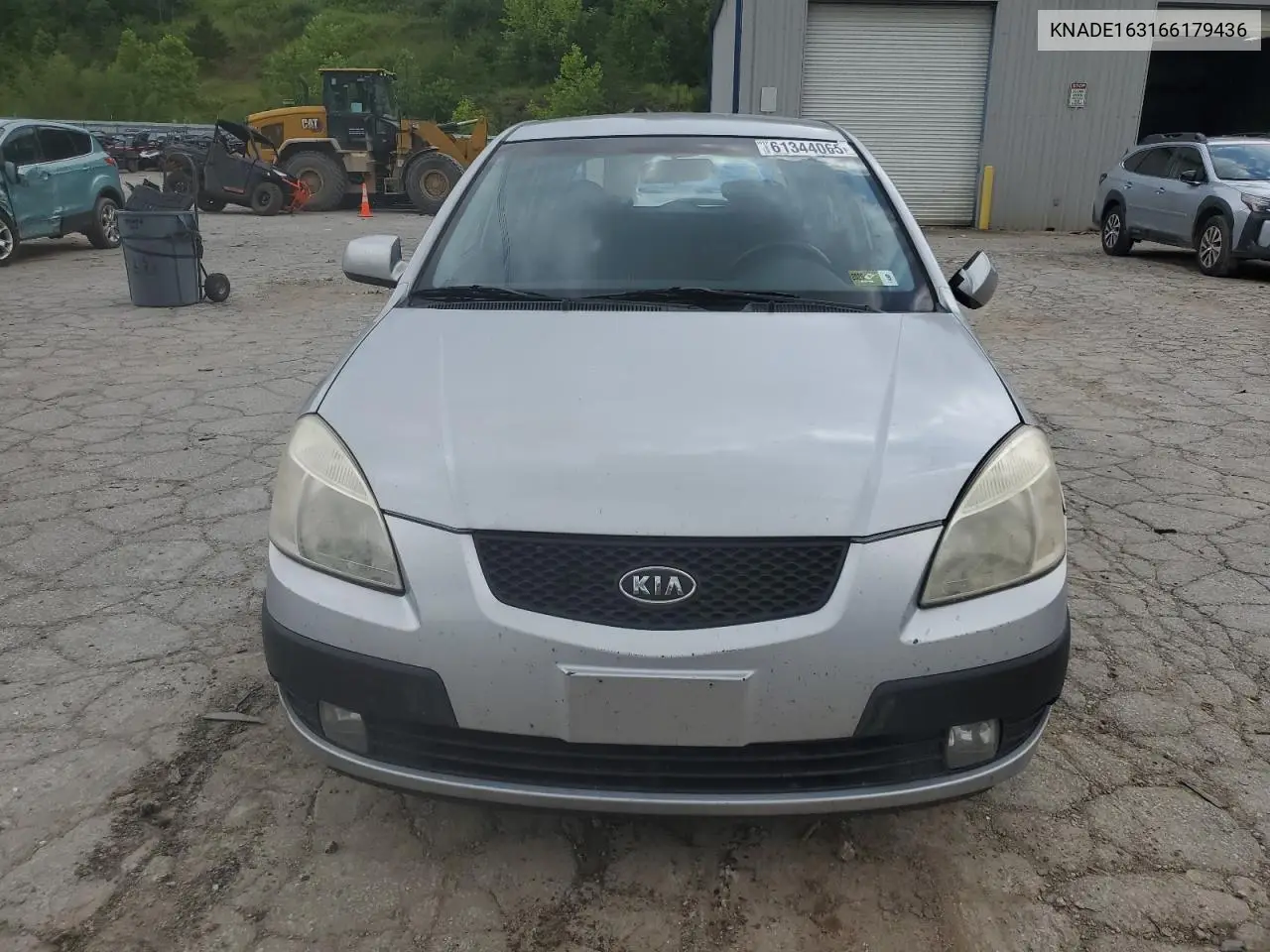 2006 Kia Rio 5 VIN: KNADE163166179436 Lot: 61344065