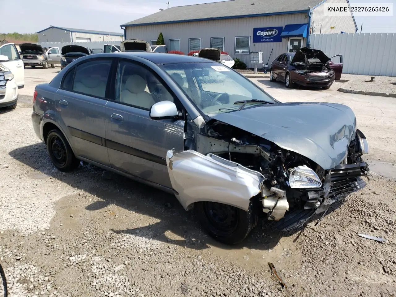 2007 Kia Rio Base VIN: KNADE123276265426 Lot: 52621745