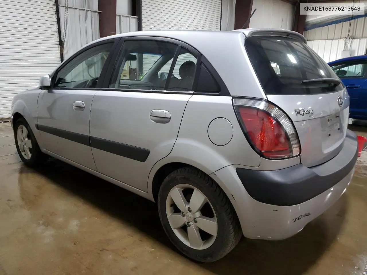 2007 Kia Rio 5 Sx VIN: KNADE163776213543 Lot: 56963265